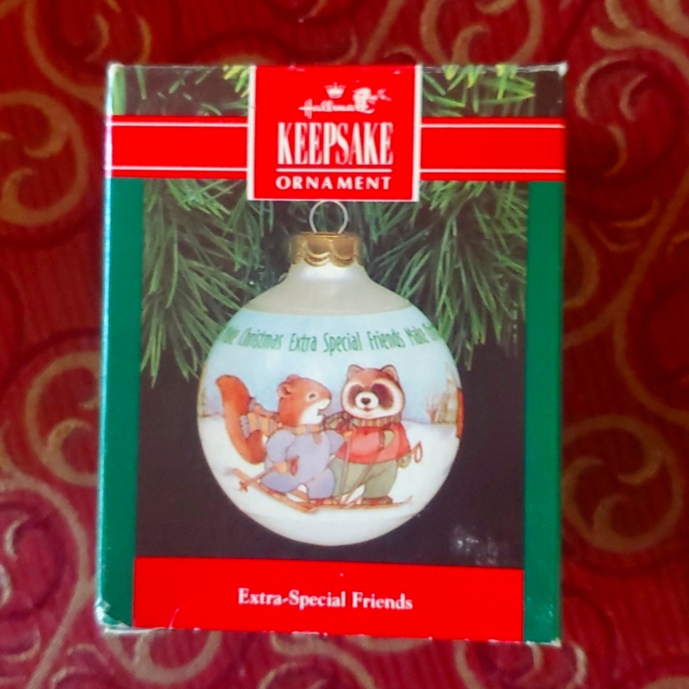 Vintage Extra Special Friends Hallmark Keepsake Ornament